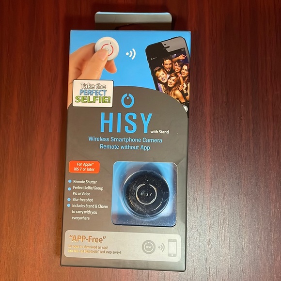 Smartphone Hisy Bluetooth Camera Remote Hisy Cameras, Photo Video